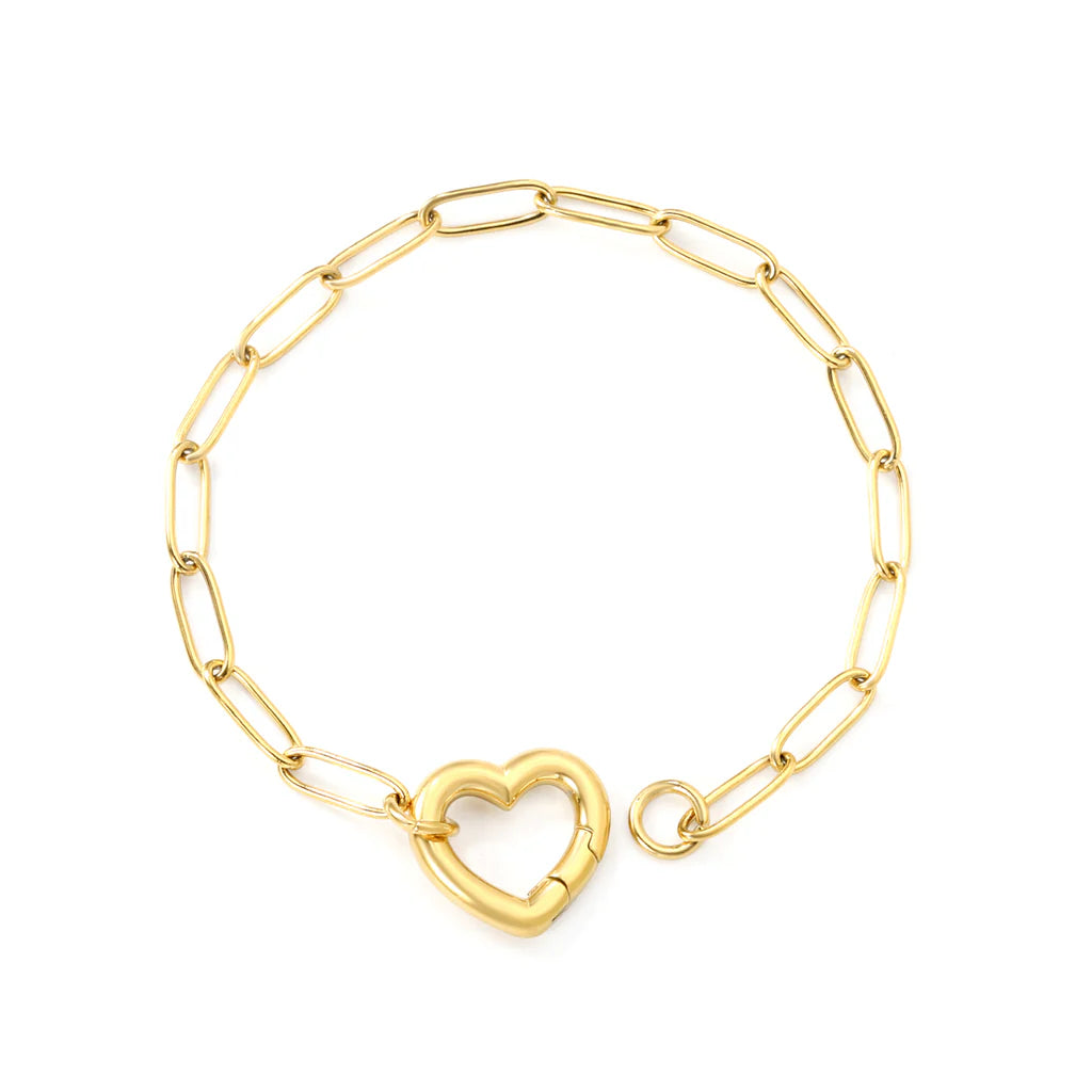 Heart Link Bracelet