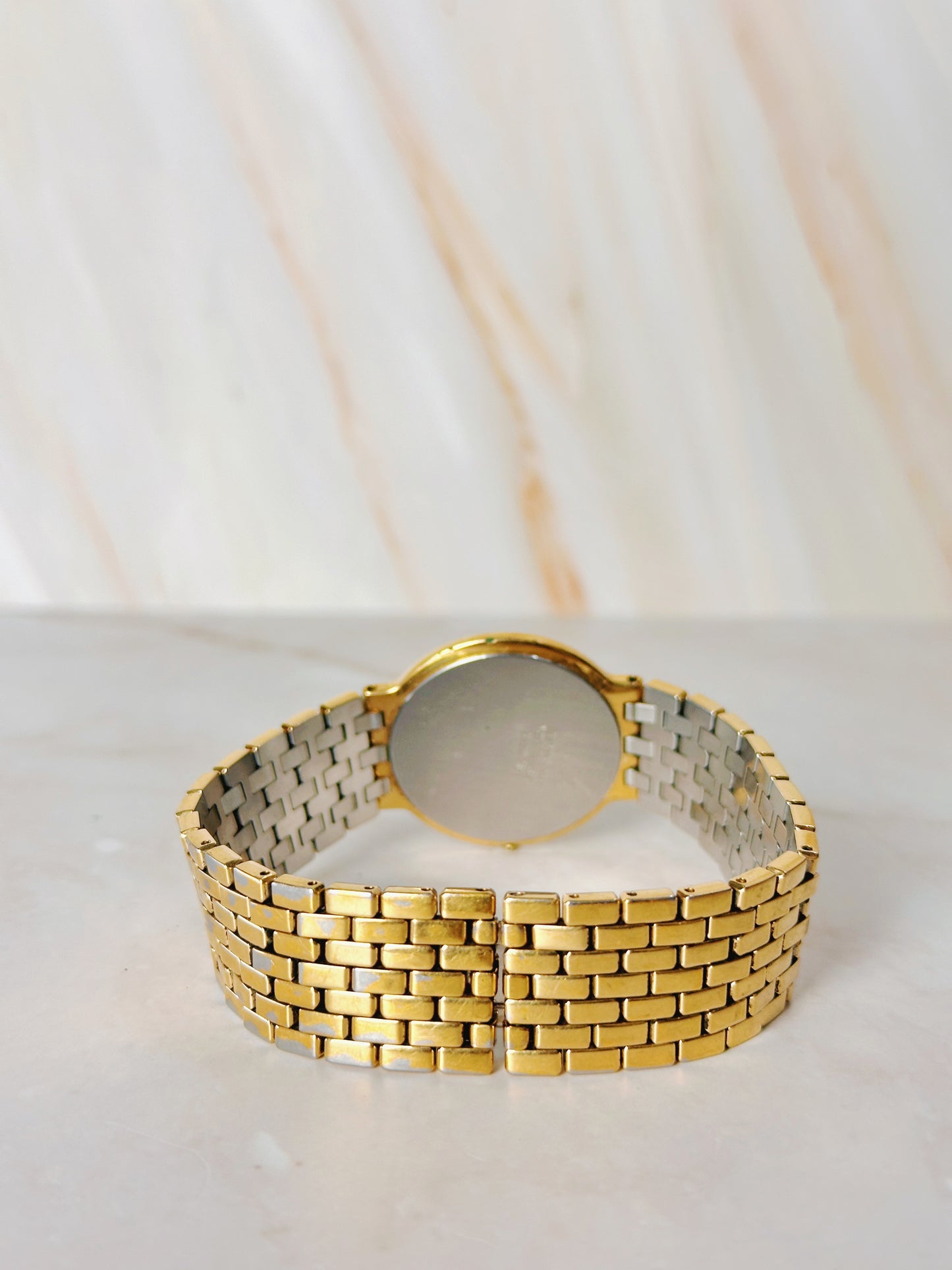 Lassale Gold-Tone Dress Watch – Champagne Dial – Quartz – Slim Classic Style