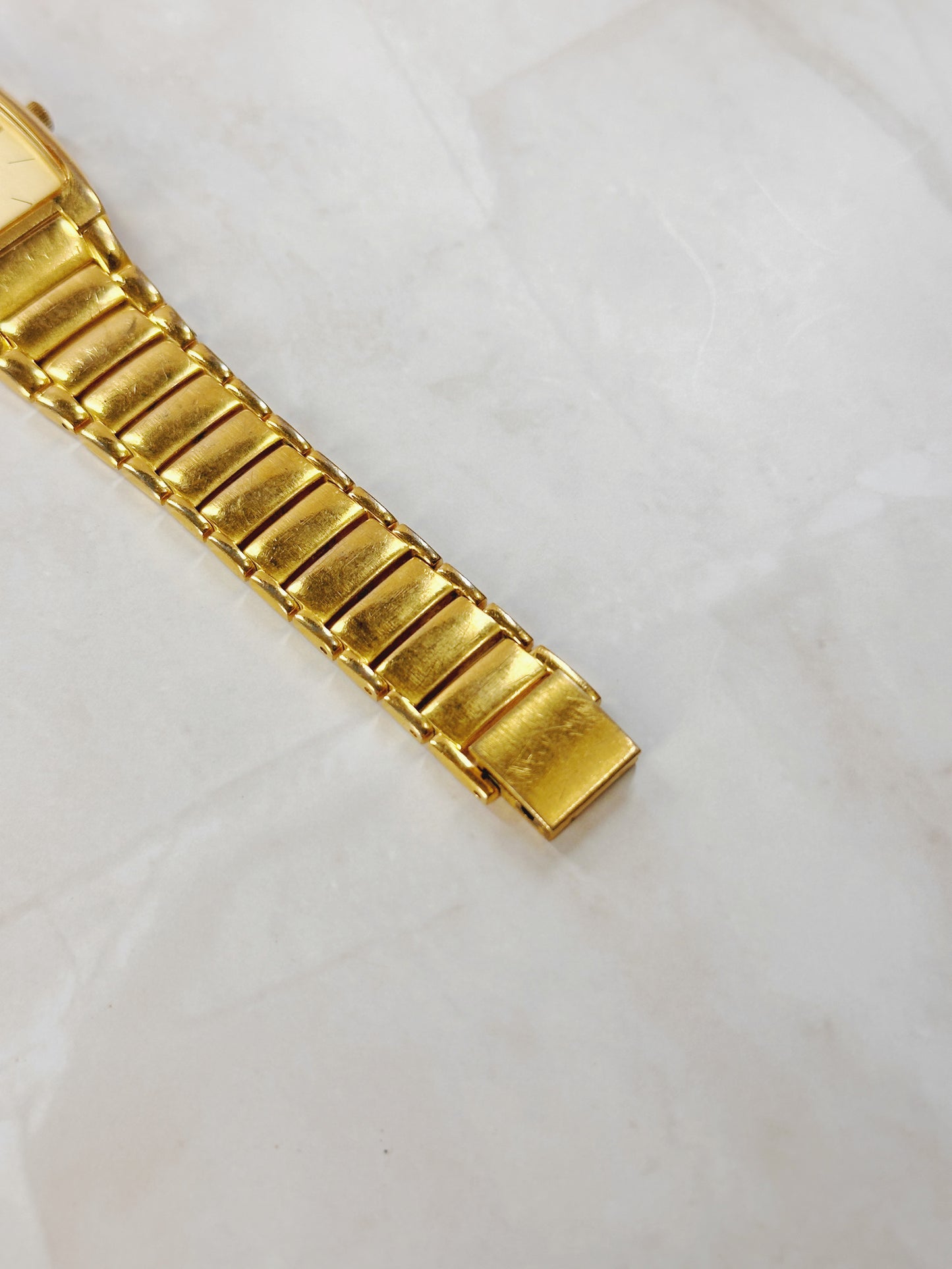 Pulsar Gold-Tone Ladies Watch – Rectangular Dial – Classic Dress Style