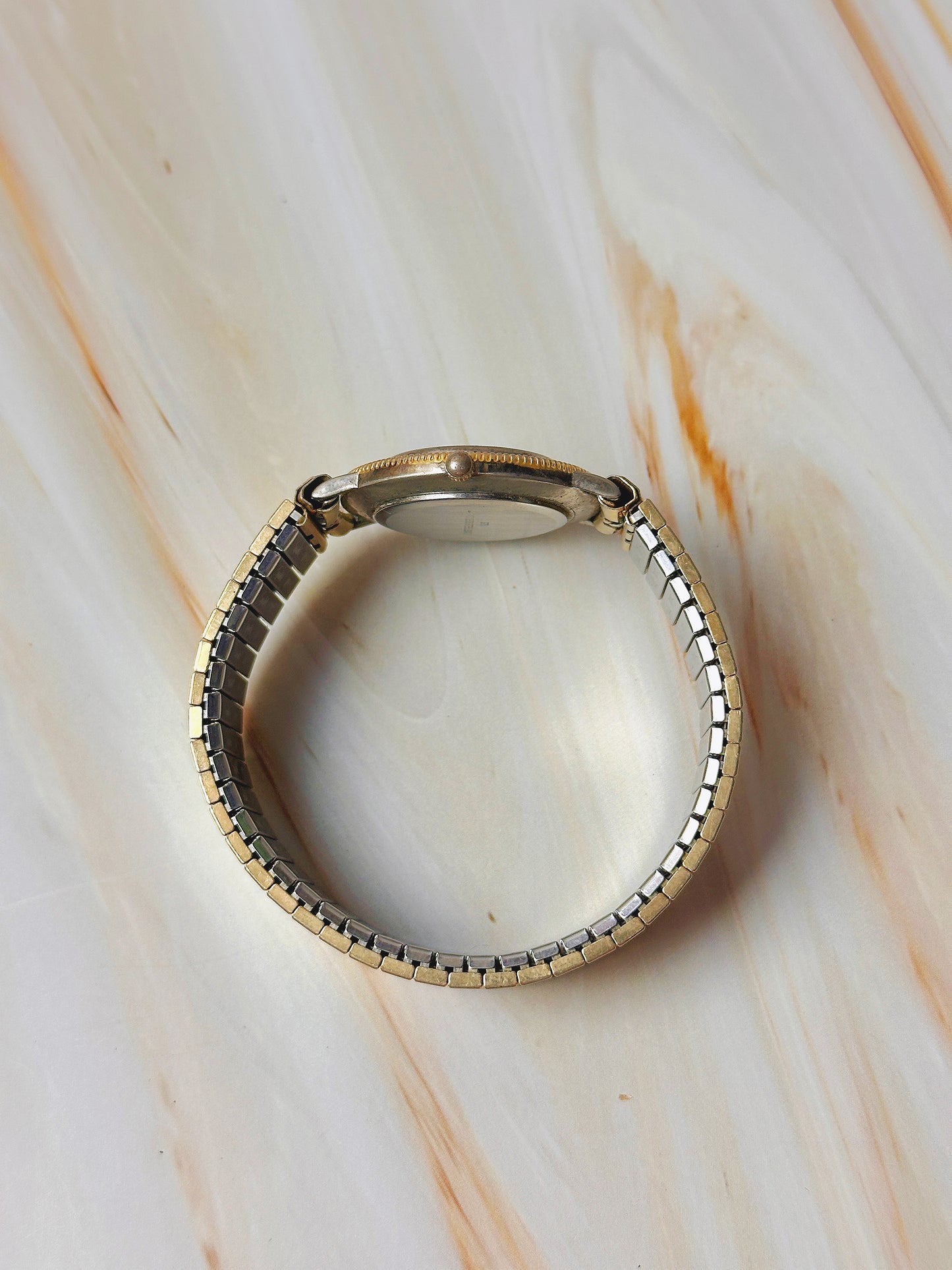 Valentino Women’s Watch – Gold Tone – Crystal Bezel – Quartz – Expansion Bracelet