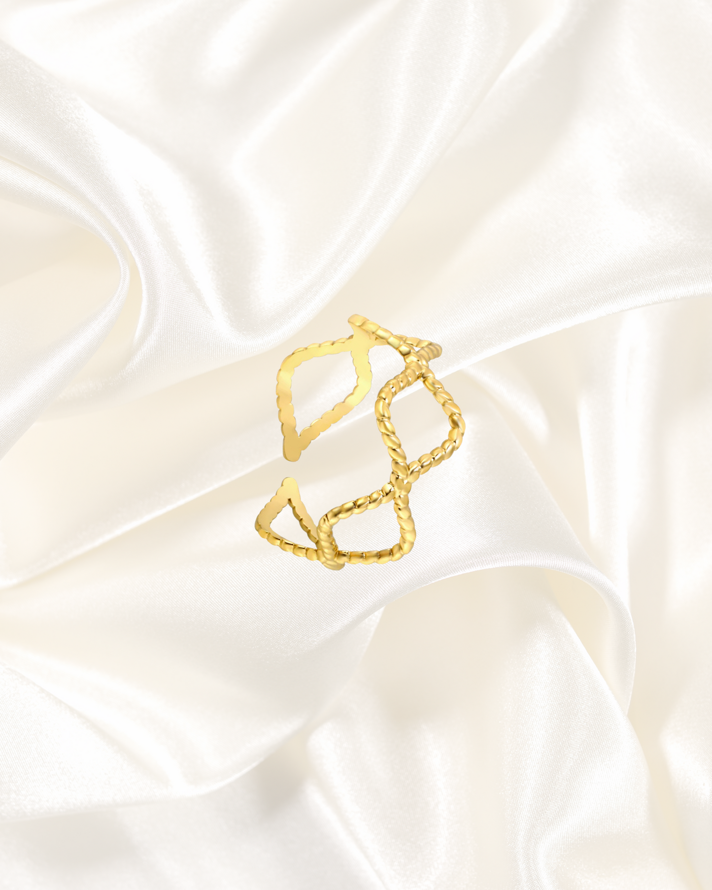 Geometric Openwork Ring