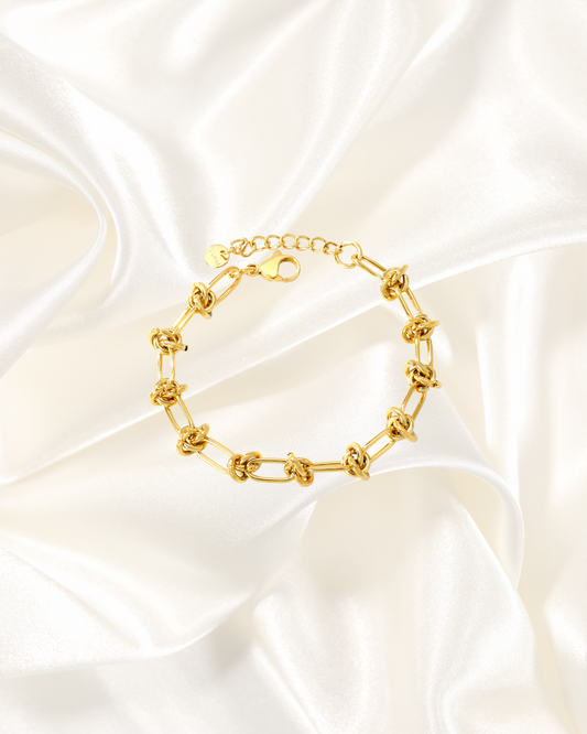 Knot Link Chain Bracelet