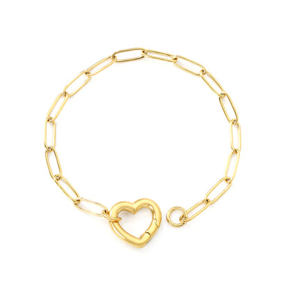 Heart Link Bracelet