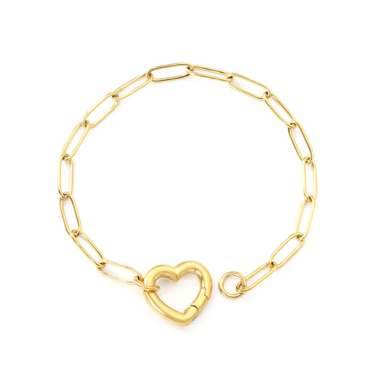 Heart Link Bracelet
