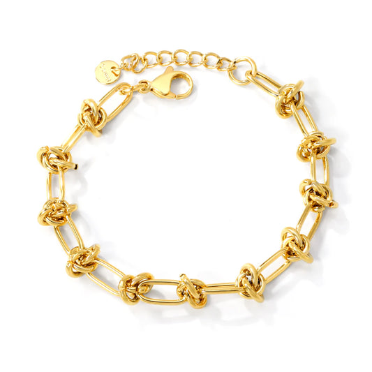 Knot Link Chain Bracelet