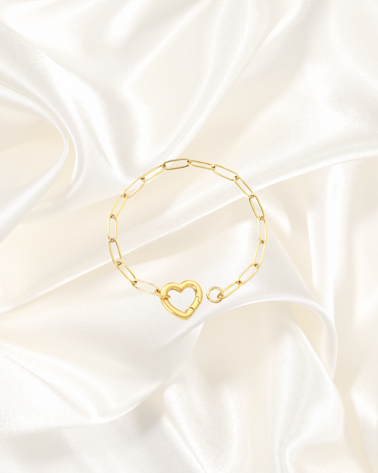 Heart Link Bracelet
