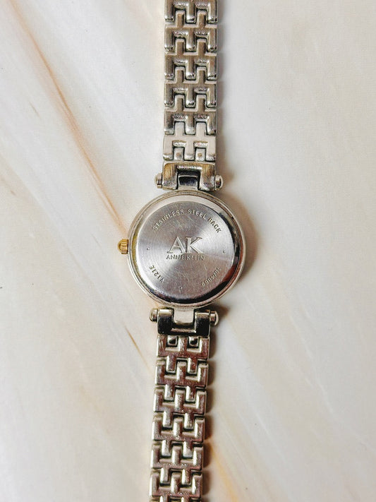 Anne Klein Ladies Watch – Silver Tone – Mother of Pearl Dial – Bracelet