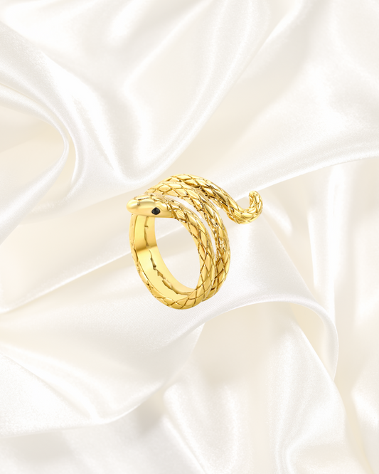 Serpent Coil Ring