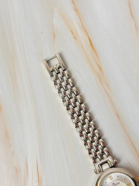 Anne Klein Ladies Watch – Silver Tone – Mother of Pearl Dial – Bracelet