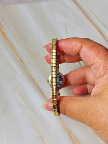 Timex Ladies Vintage Watch – Gold Tone – Quartz – Elegant Bracelet Style