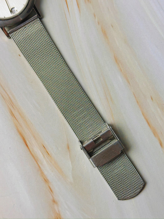 Skagen Denmark Ladies Watch – Stainless Steel Mesh – Date Display – Minimalist Design