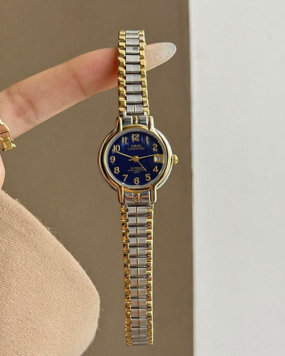 Sarah Coventry Supreme Women’s Watch – Blue Dial – Date – Water Resistant 100FT – Quartz