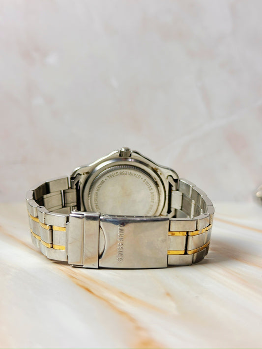 Swiss Army Watch – Two Tone – Date – Classic Field Style