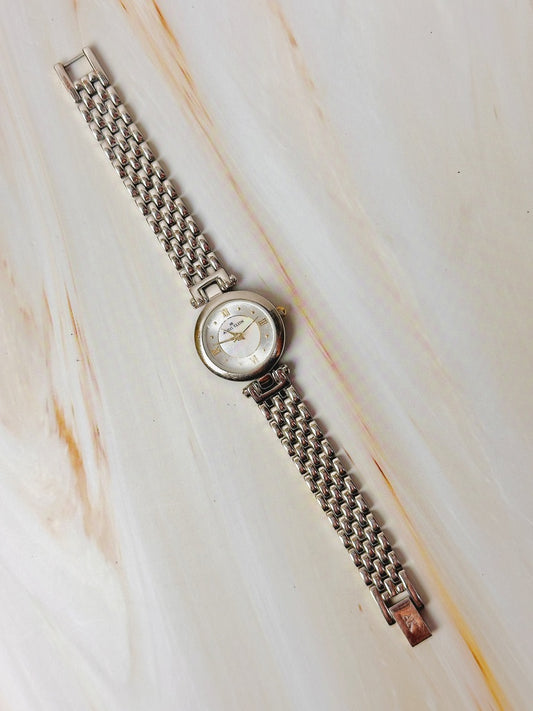 Anne Klein Ladies Watch – Silver Tone – Mother of Pearl Dial – Bracelet