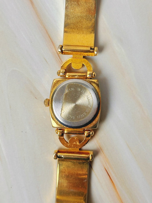 Collezio Ladies Watch – Gold Tone – Black Dial – Bracelet Style