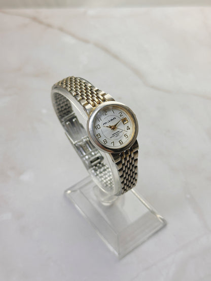 Milan Women’s Gold-Tone Watch – Date Display – Water Resistant – Quartz