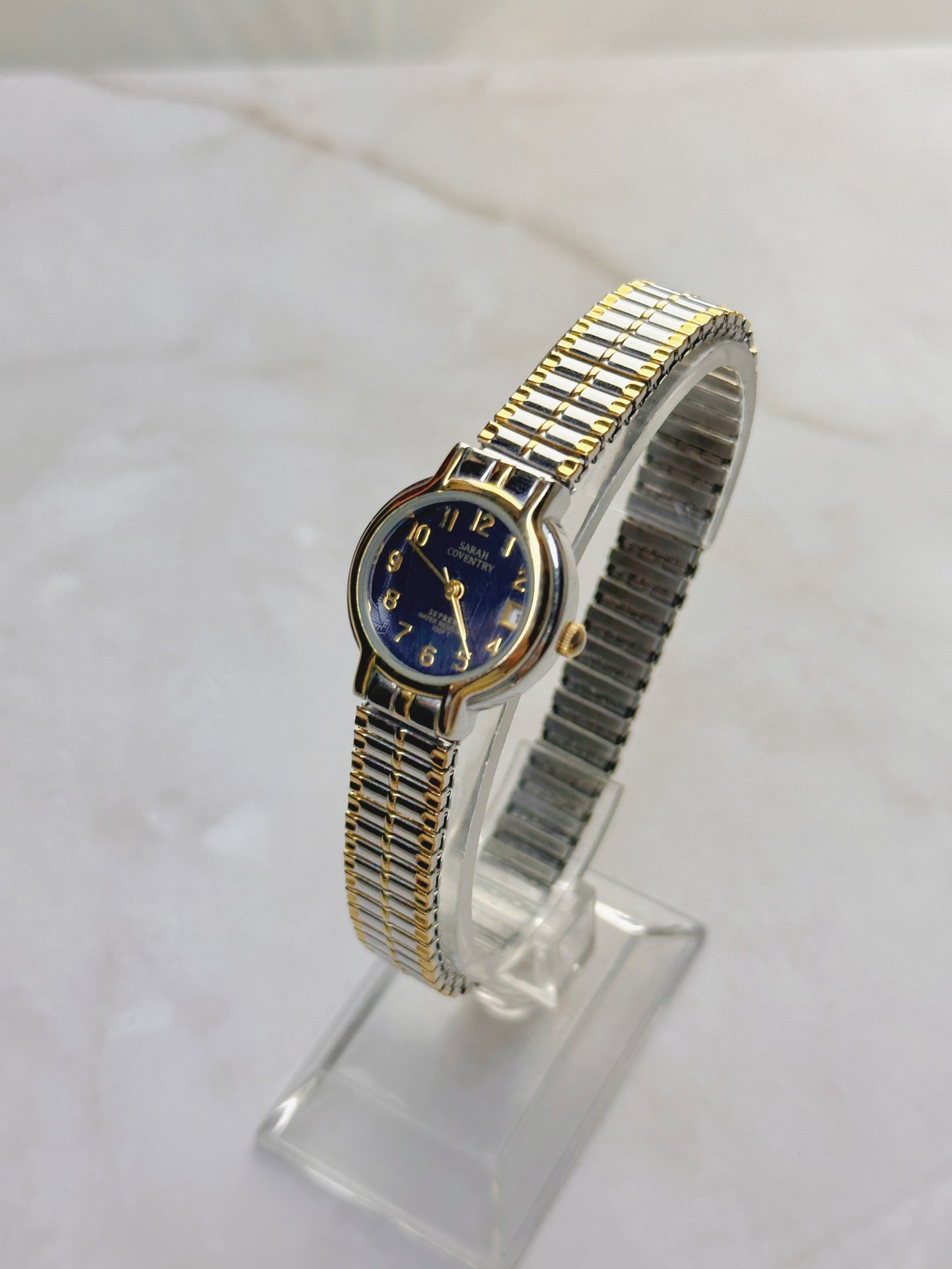 Sarah Coventry Supreme Women’s Watch – Blue Dial – Date – Water Resistant 100FT – Quartz