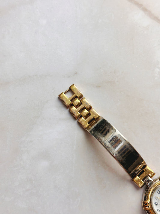 Vintage Two-Tone Women’s Watch – Sport Bezel Style – Quartz