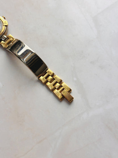 Vintage Two-Tone Women’s Watch – Sport Bezel Style – Quartz