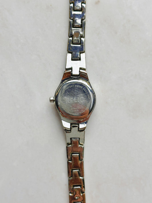 Relic Two-Tone Women’s Watch – Crystal Bezel – Mother of Pearl Dial – Quartz