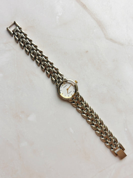 Capezio Women’s Bracelet Watch – Silver Tone – Quartz – Minimalist Dial