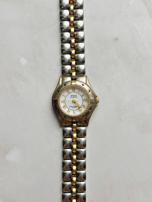 Anne Klein Women’s Watch – Two-Tone Bracelet – 100M Water Resistant – Quartz