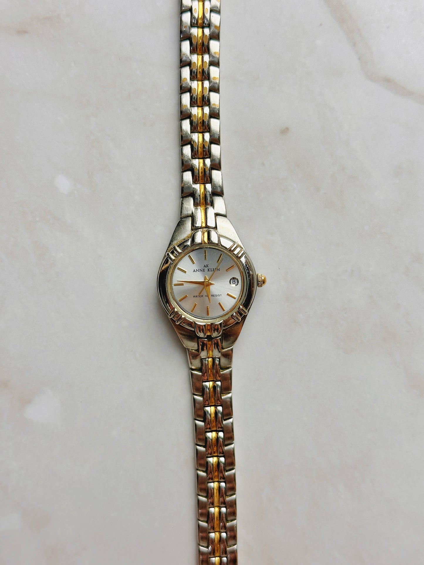 Anne Klein AK Women’s Watch – Two-Tone – Date Window – Water Resistant