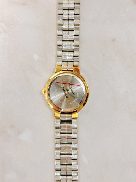 Bill Blass Women’s Gold-Tone Watch – Black Dial – Roman Numerals – Quartz Classic
