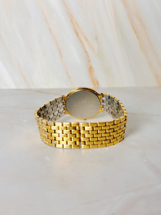 Lassale Gold-Tone Dress Watch – Champagne Dial – Quartz – Slim Classic Style