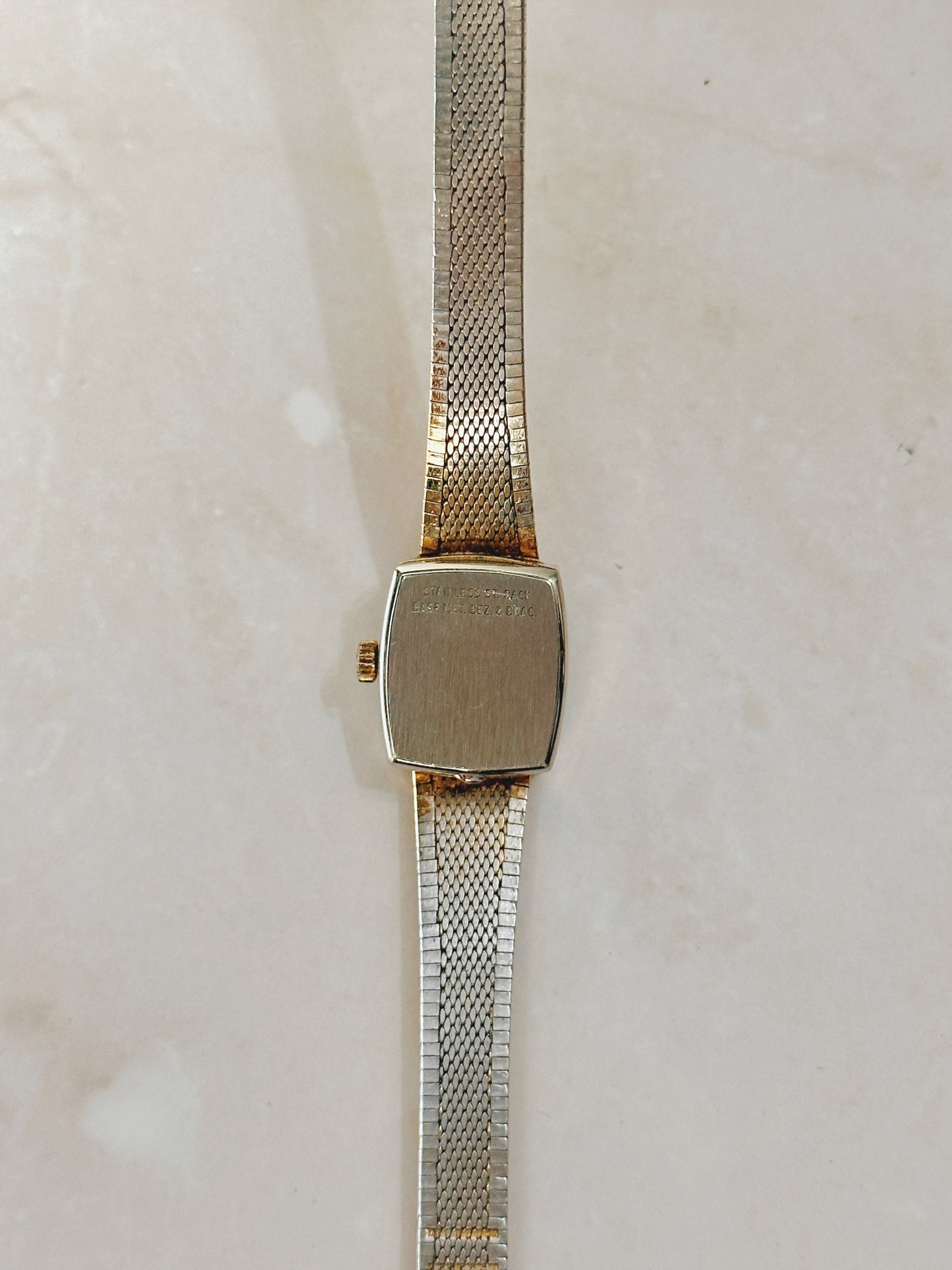 Gruen Precision Women’s Gold-Tone Watch – Crystal Bezel – Quartz – Classic Dress Style