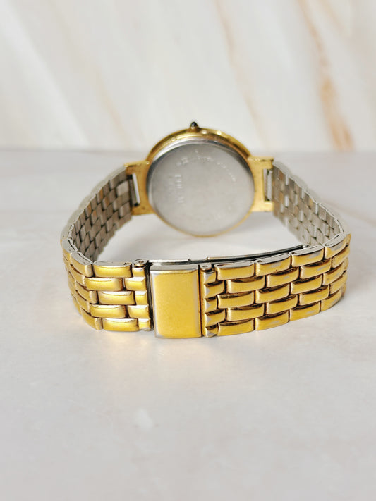 Pulsar Women's/Men's Gold-Tone Watch – Date Display – Quartz – Classic Dress Style