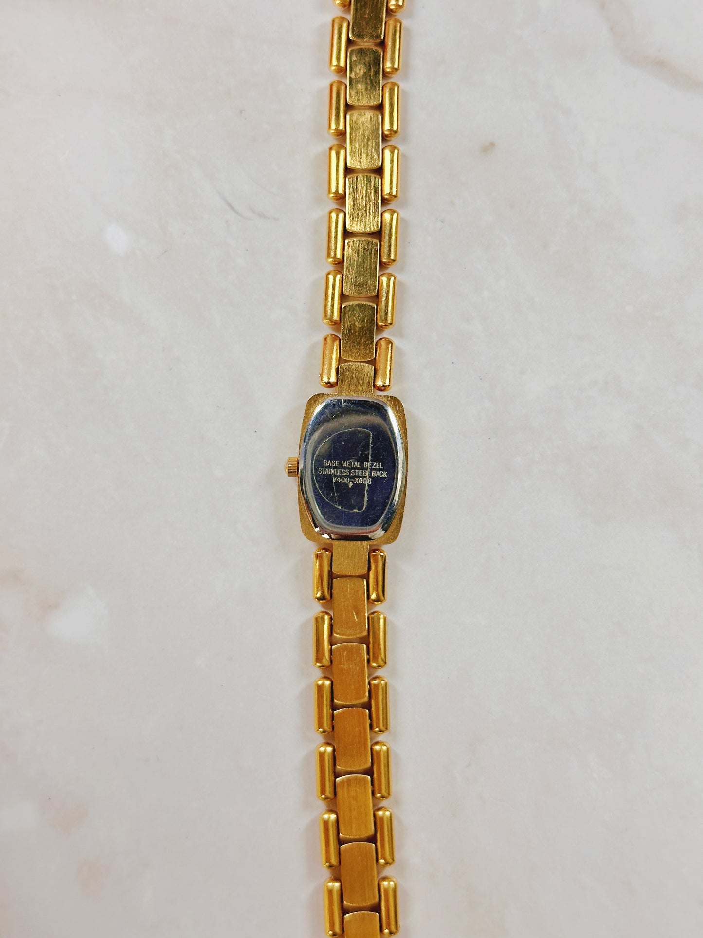 Pulsar Gold-Tone Ladies Watch – Rectangular Case – Quartz