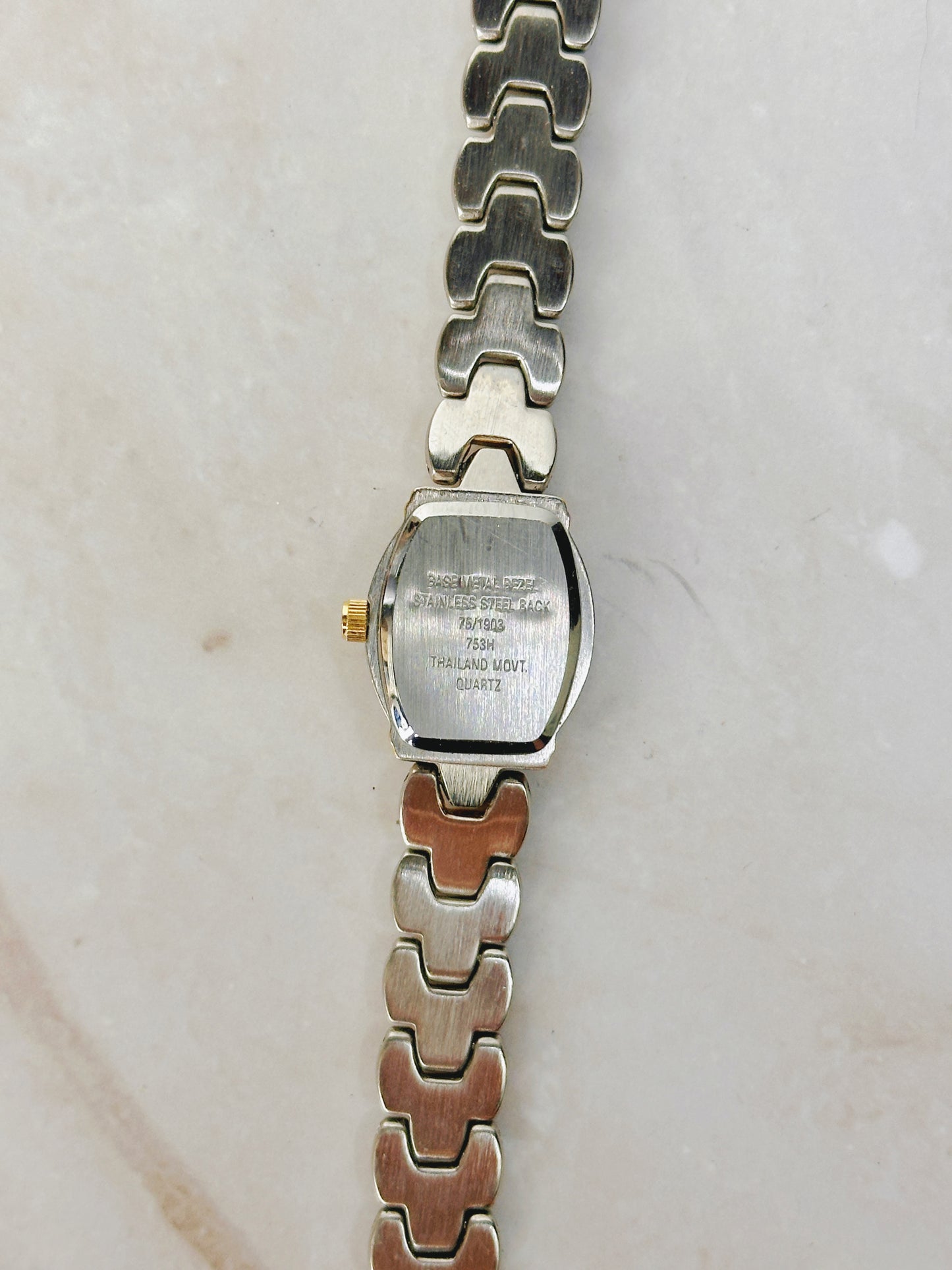 Armitron NOW Two-Tone Ladies Watch – Tonneau Case – Quartz