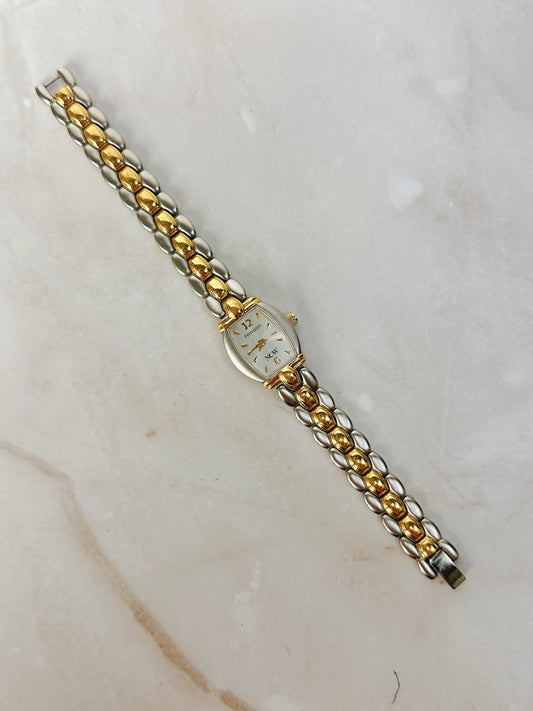 Armitron NOW Two-Tone Ladies Watch – Tonneau Case – Quartz