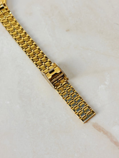 Seiko Gold Tone Quartz Watch – Ladies – Classic Dress Style – New Battery