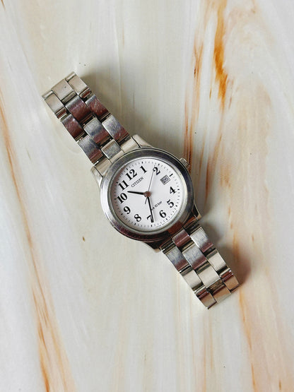 Citizen Women’s Watch – Date – WR 10 Bar – Stainless Steel Bracelet – Quartz