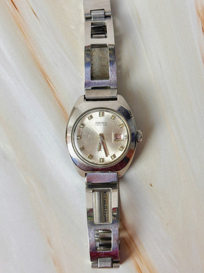 Seiko Matic Lady Vintage Watch – Automatic – Date – Stainless Steel Bracelet