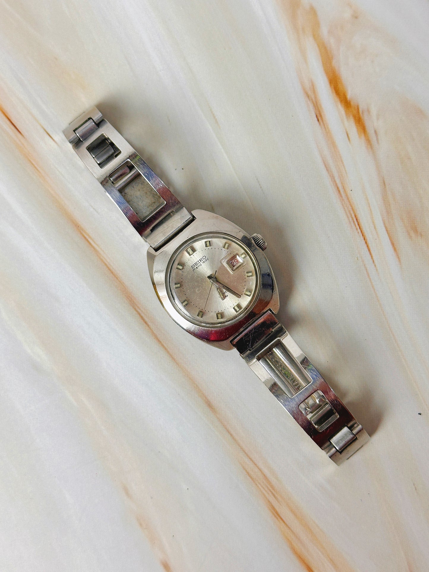 Seiko Matic Lady Vintage Watch – Automatic – Date – Stainless Steel Bracelet