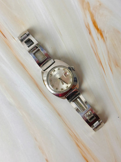 Seiko Matic Lady Vintage Watch – Automatic – Date – Stainless Steel Bracelet