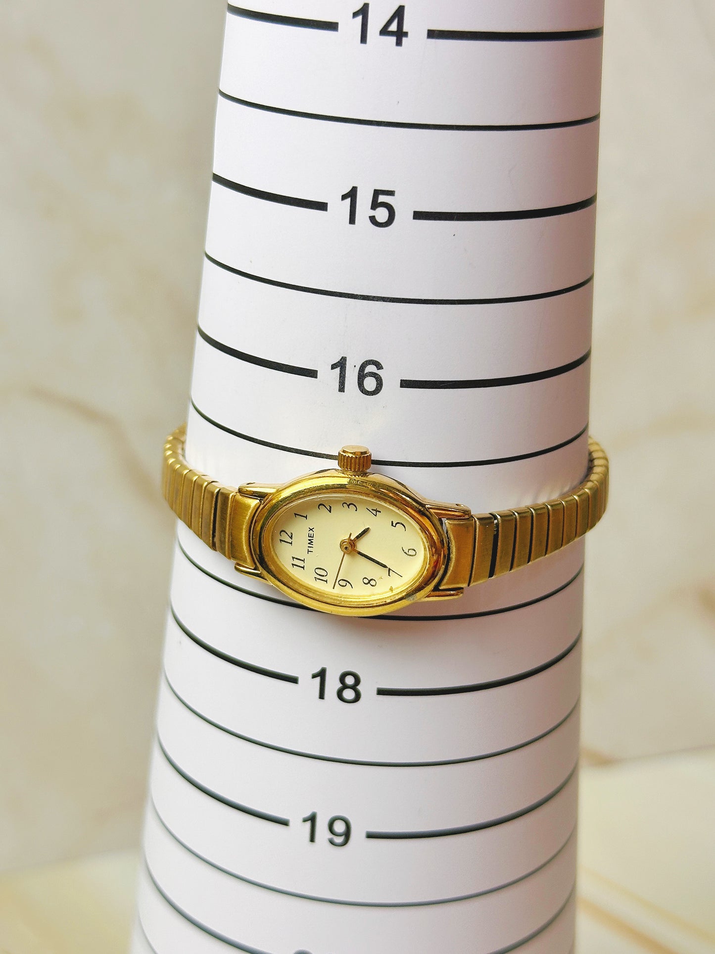 Timex Women’s Watch – Gold Tone – Oval Case – Expansion Bracelet – Quartz