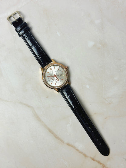 Sailor Jane Ladies Watch – Crystal Bezel – Multifunction Dial – Rose Gold Tone