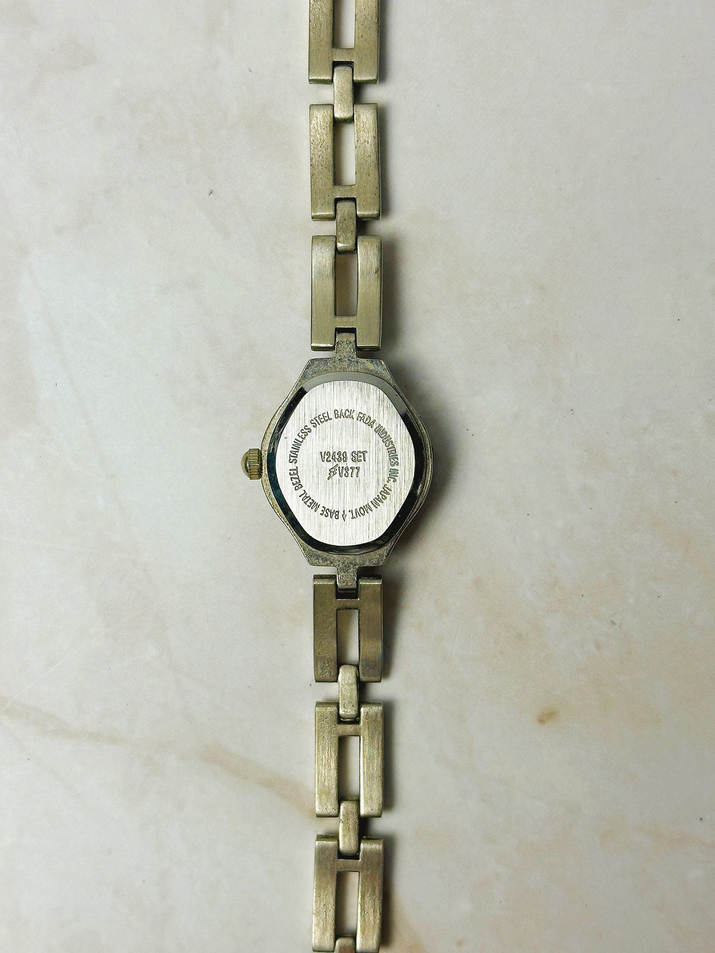 VG II Ladies Watch Set – Interchangeable Bezels – Stainless Steel Bracelet – Boxed
