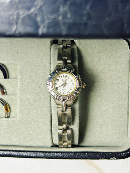 VG II Ladies Watch Set – Interchangeable Bezels – Stainless Steel Bracelet – Boxed