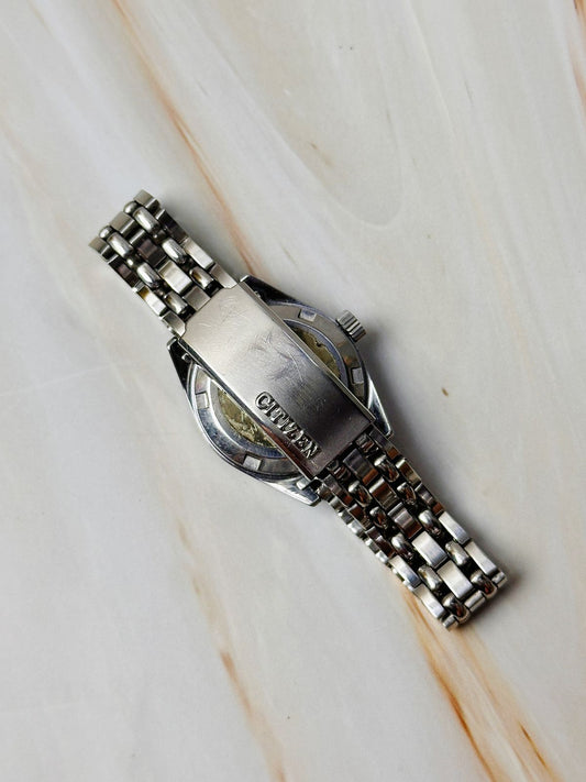 Citizen Automatic Women’s Watch – 21 Jewels – 21,600 bph – Date – Stainless Steel Vintage