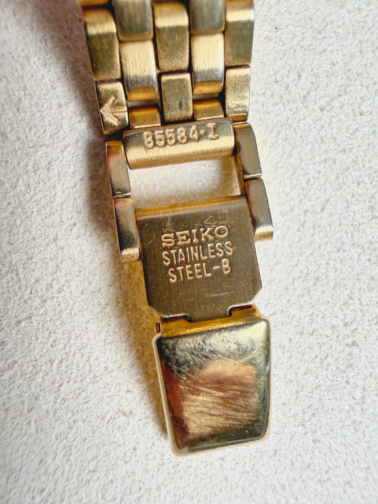 Vintage Seiko Women’s 1N00-0A99 Gold-Tone Quartz Dress Watch (6" Bracelet)